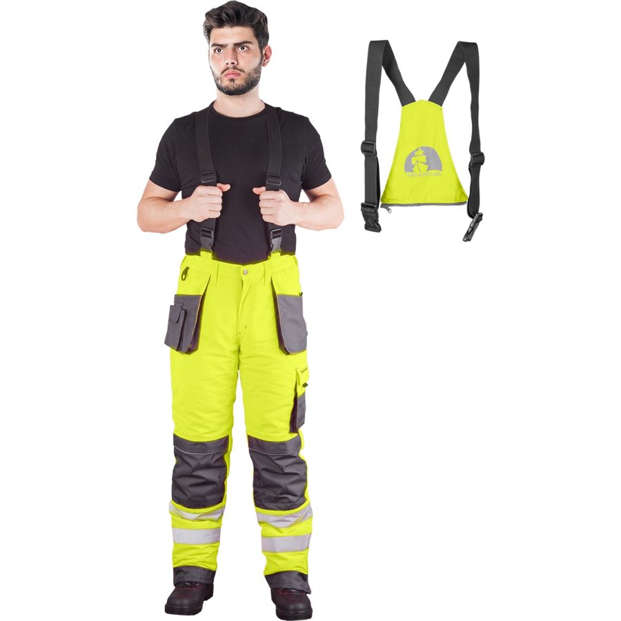 Pantaloni de iarnă reflectorizanți PROFI HIVIS