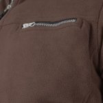 Hanorac de lucru din fleece COOL BROWN