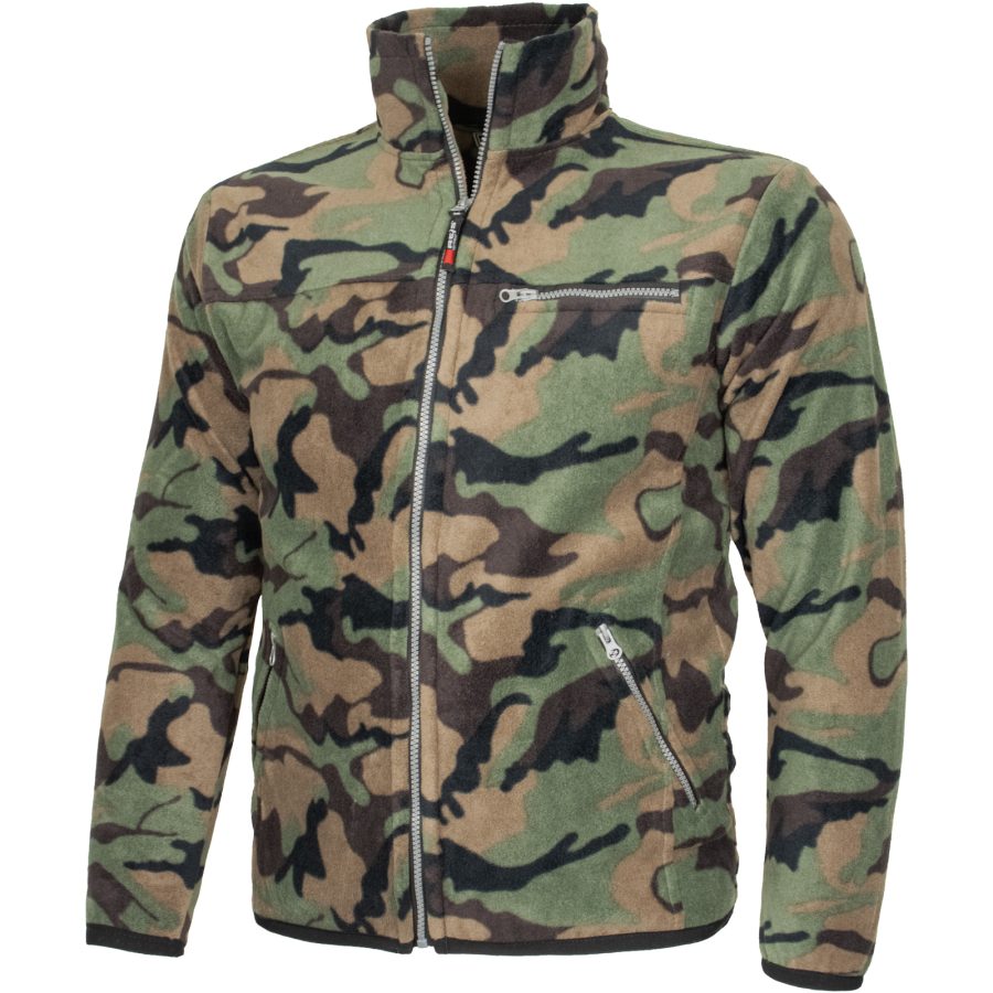 Jachetă fleece de camuflaj COOL CAMU