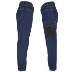 Pantaloni de lucru de damă până la talie PROFI BLUE