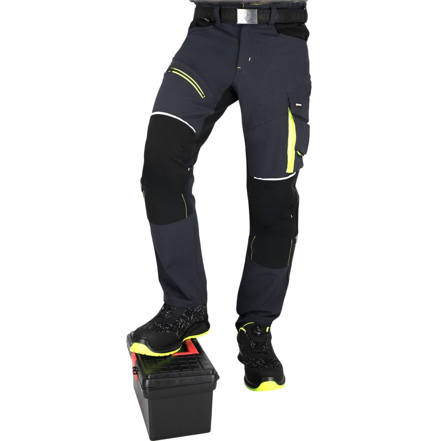 Pantaloni de lucru stretch TARAN BLACK