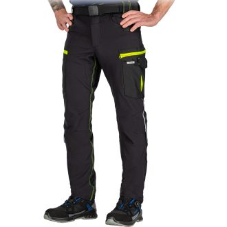 Pantaloni de lucru stretch TRACER BLACK