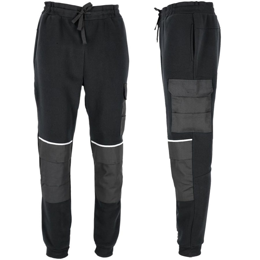 Pantaloni de lucru trening BUZON BLACK