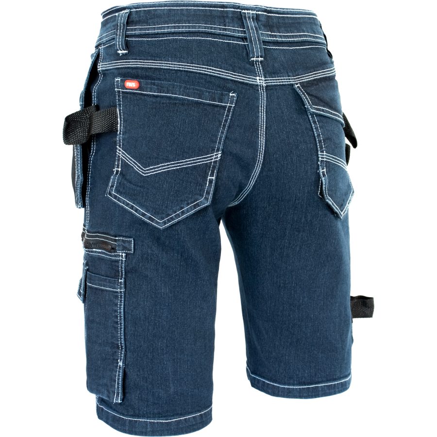 Pantaloni scurți din denim de lucru JEANS WORK BLUE