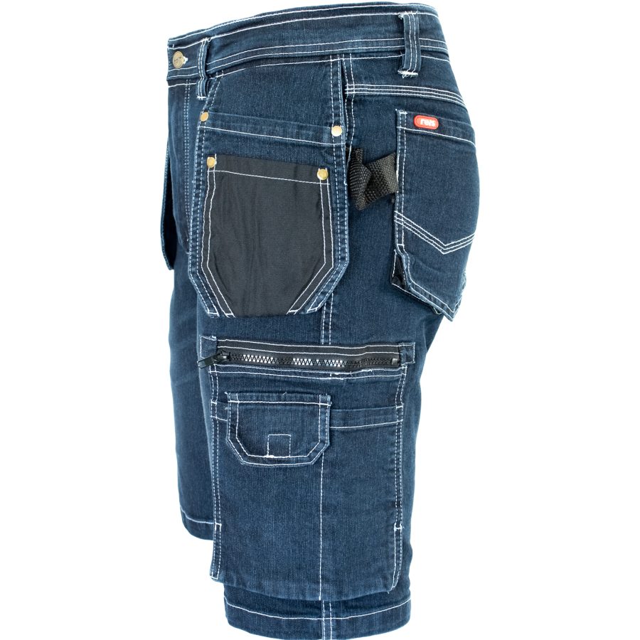 Pantaloni scurți din denim de lucru JEANS WORK BLUE