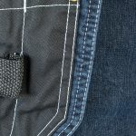 Pantaloni scurți din denim de lucru JEANS WORK BLUE